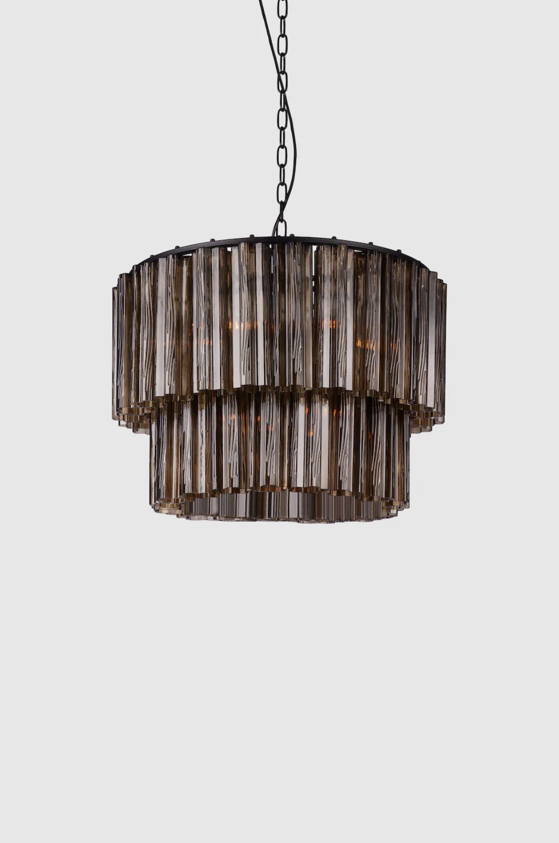 Fontaine Chandelier S Brown Lamper