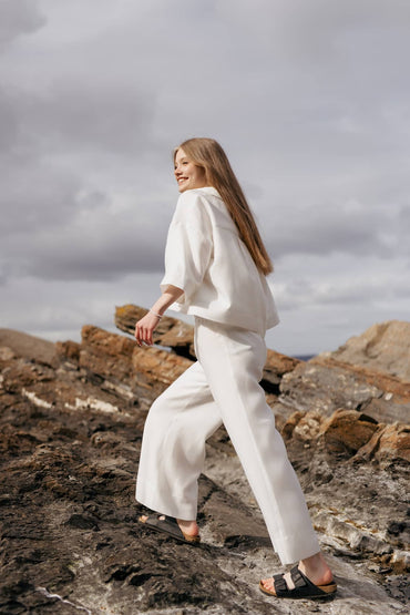 Nicky Trouser White Bukser