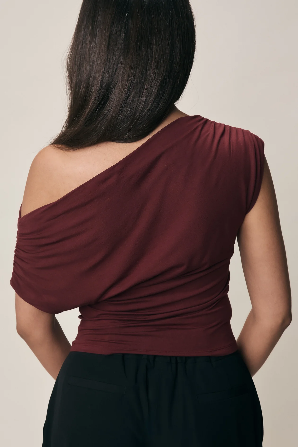 Ruta Top Pomegranate Bluser