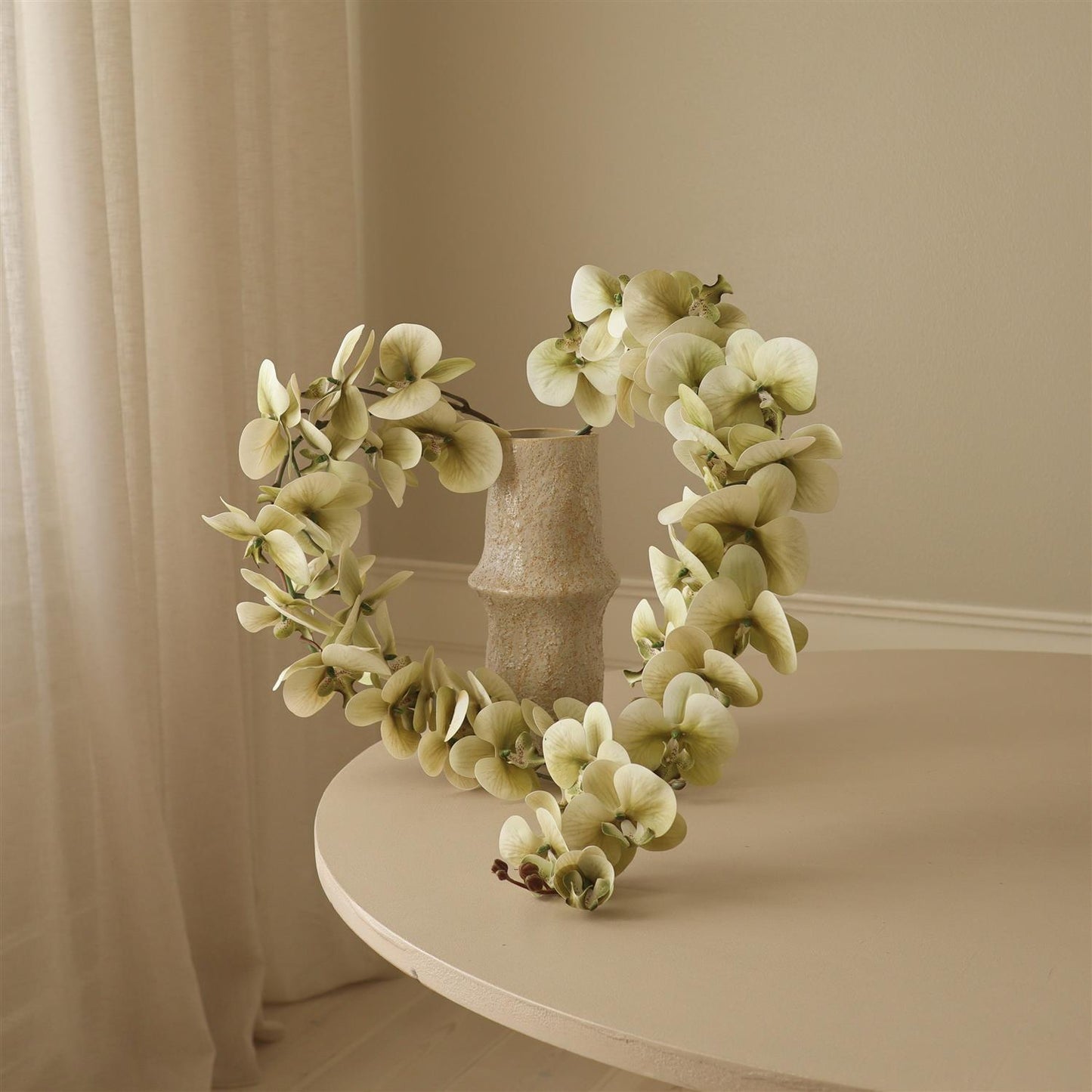 Green Majestic Orchid Flower Blomster