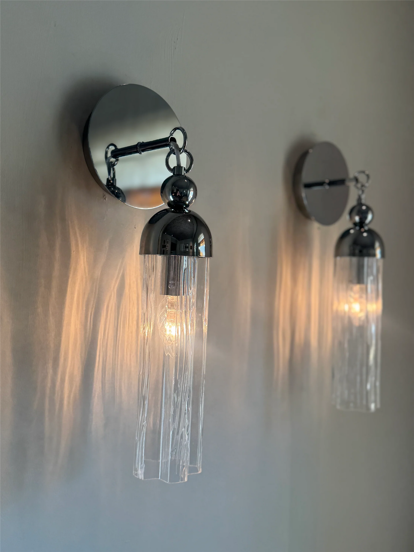 Fontaine Wall Lamp Chrome Lamper