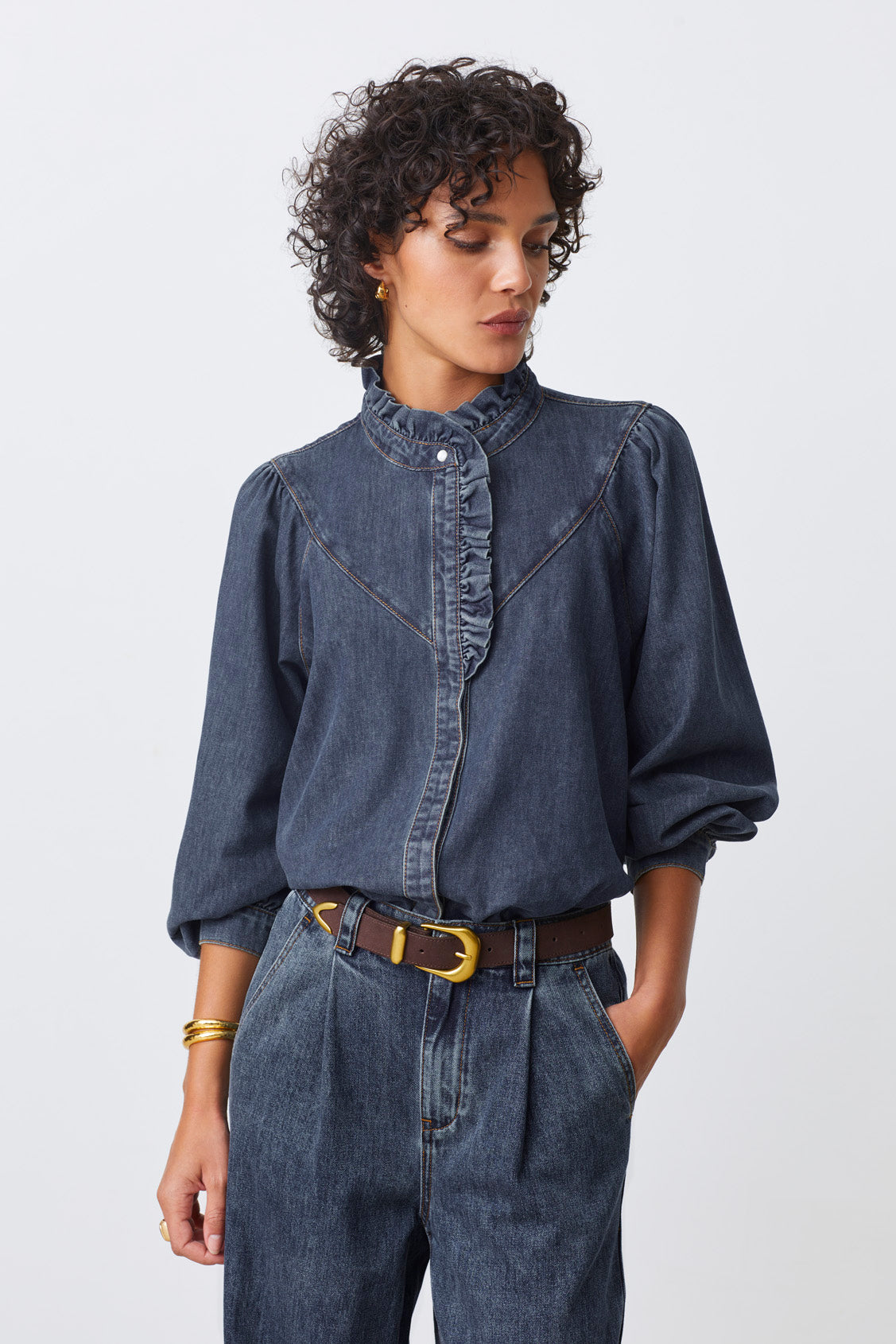 Lively Blouse Bleu Jeans Cardigans
