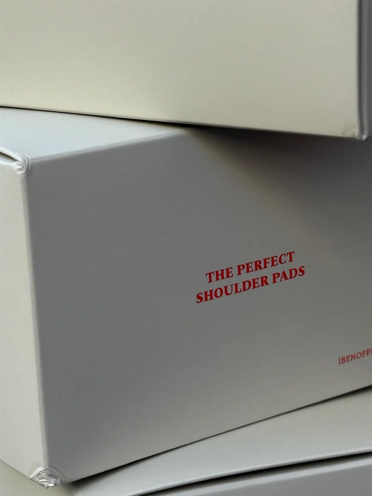 The Perfect Shoulder Pads Beige