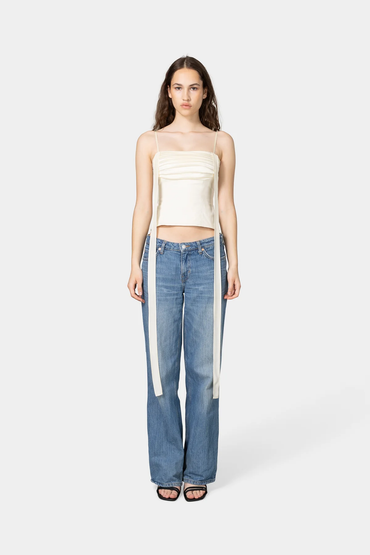 Bluser | Elsa Bustier Ivory