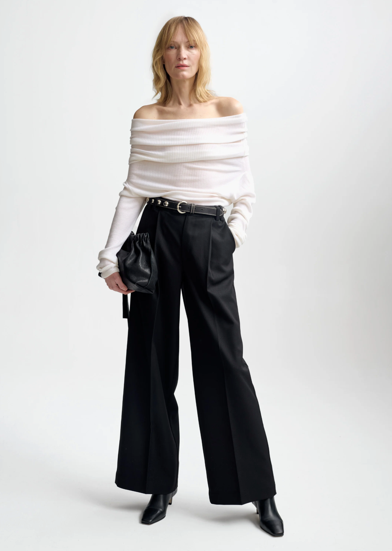 Sharon Trouser Black Bukser