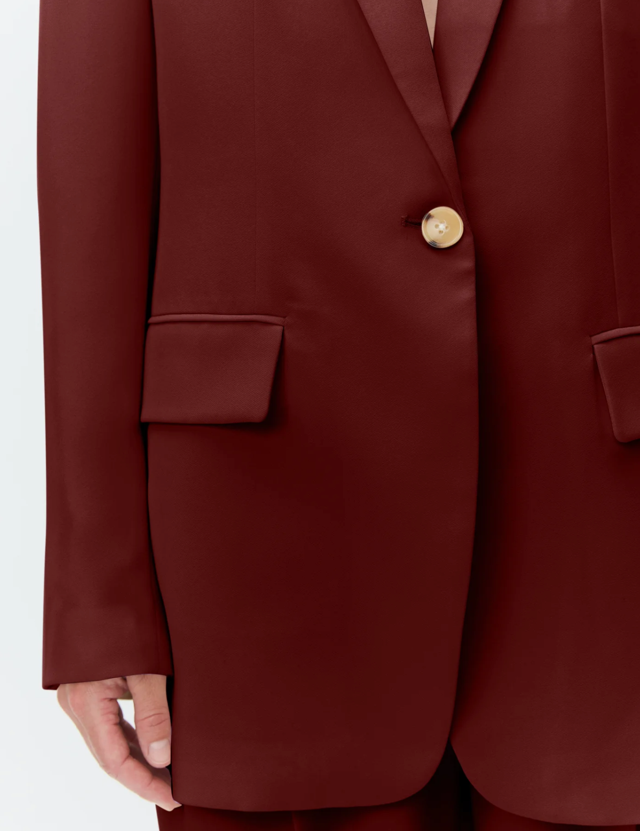 Elton Classic Gabardine Tawny port Blazere