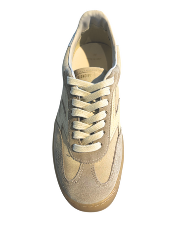 Sko | Club Off White Sand Crocodile Print