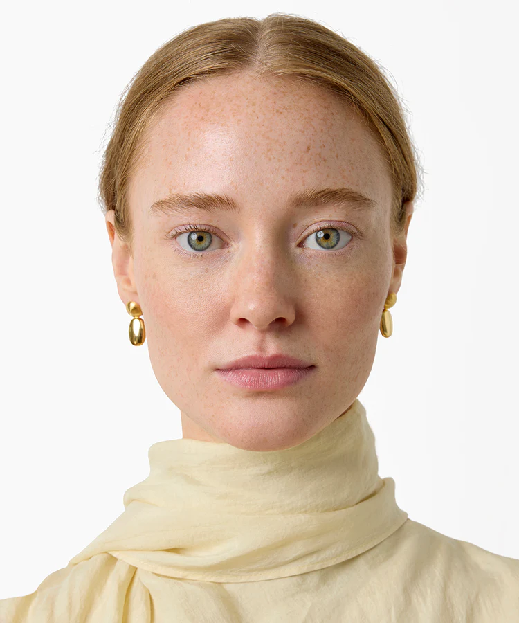 The Carla Earrings Gold Øredobber