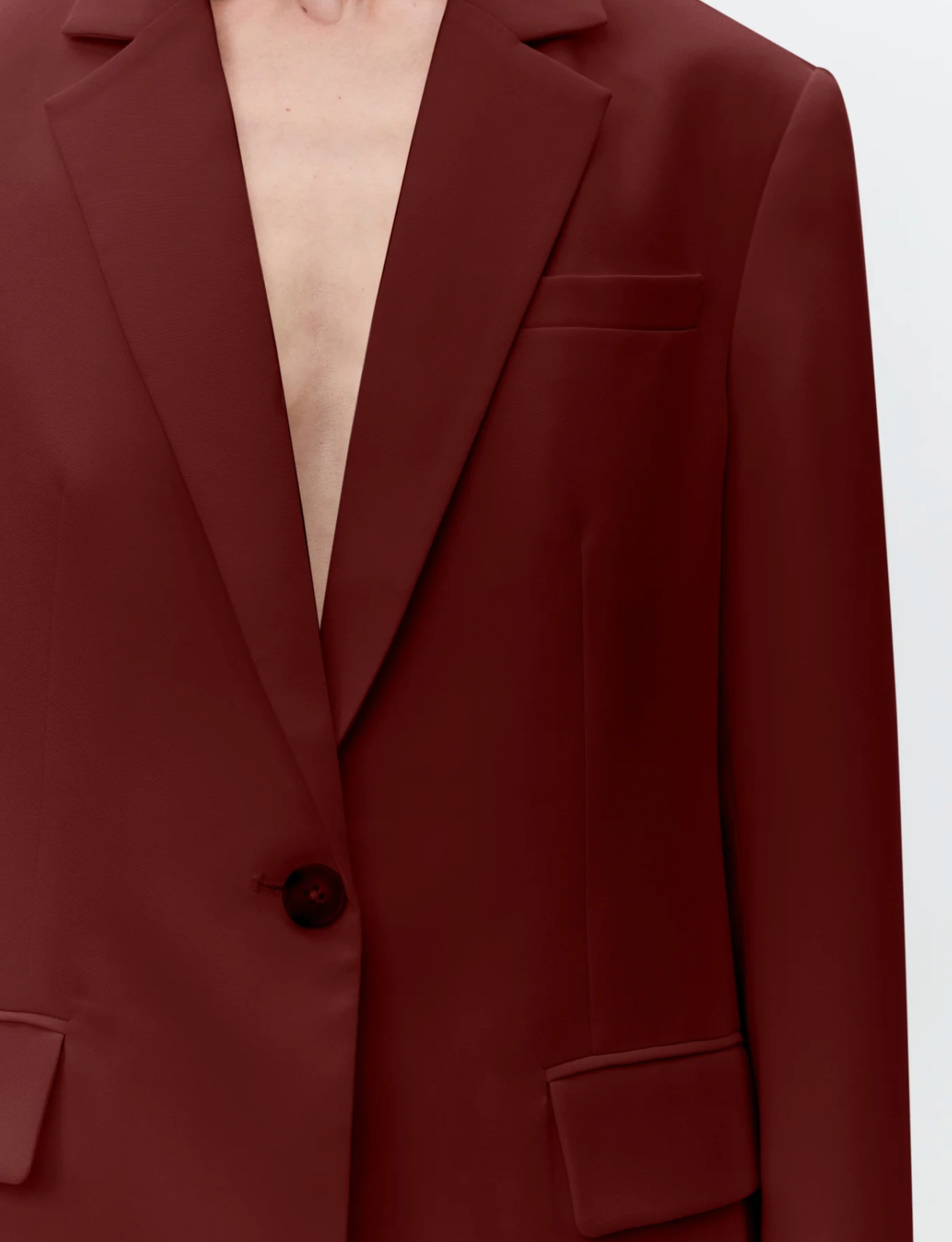 Elton Classic Gabardine Tawny port Blazere
