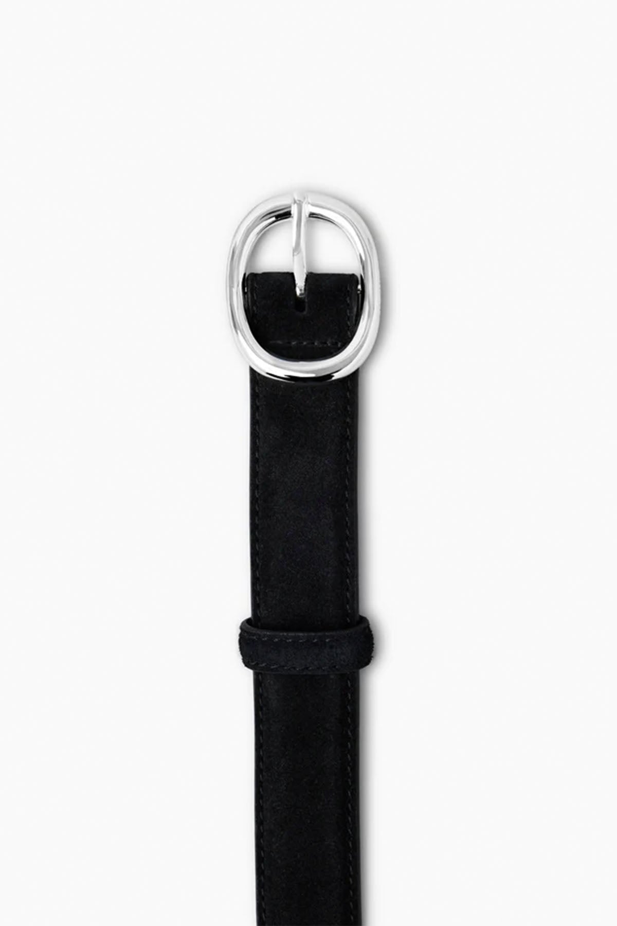 Belter | The Wyatt Wide Belt - Black Suede