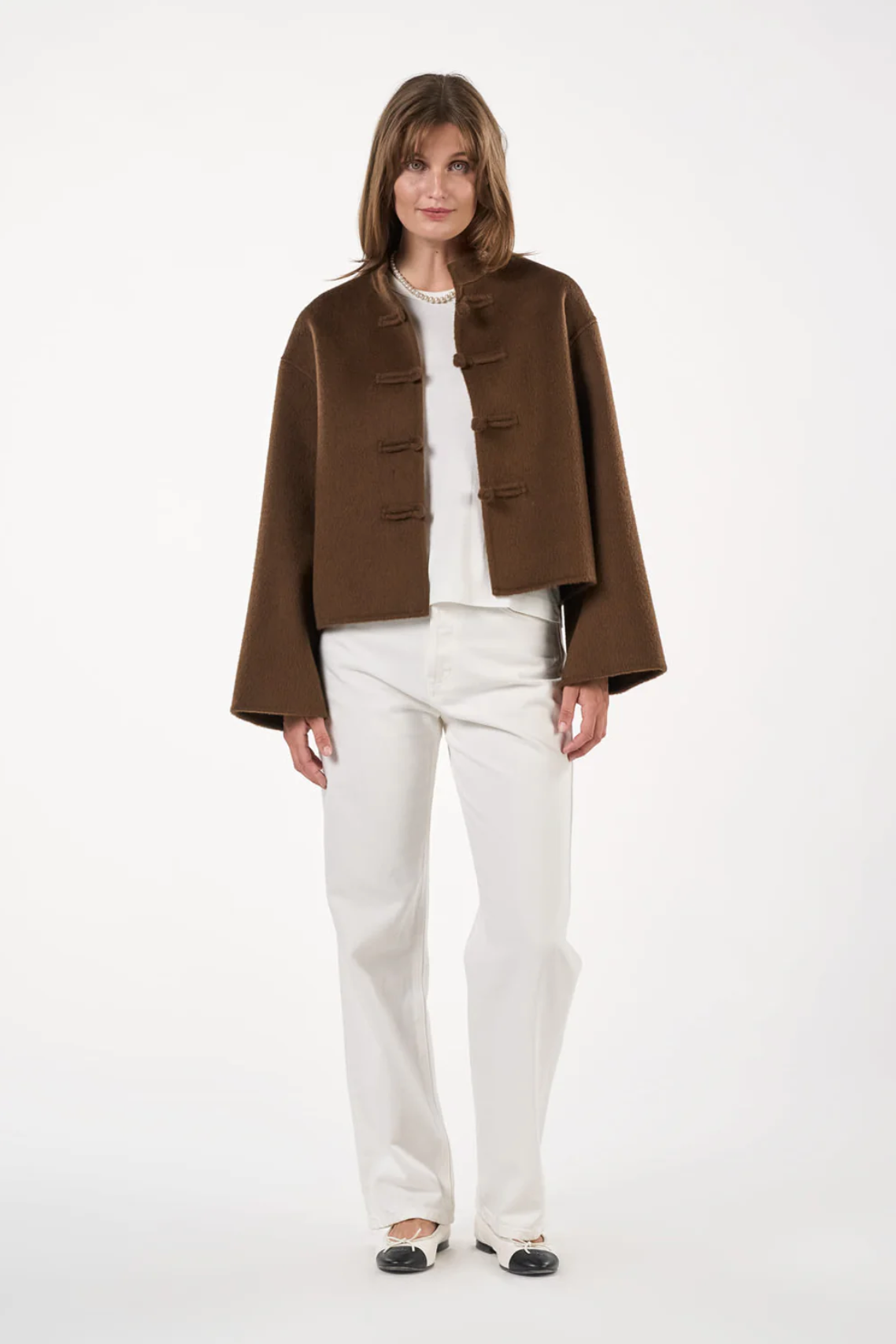 Lily Coat Mocha Kåper