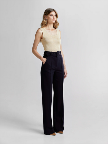 Bukser | Lucia Trousers Royal Blue