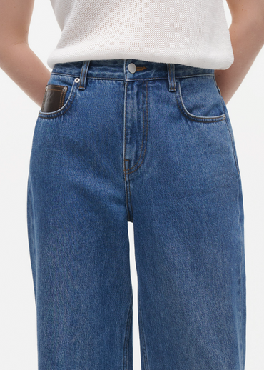 Bukser | Aline Denim Blue