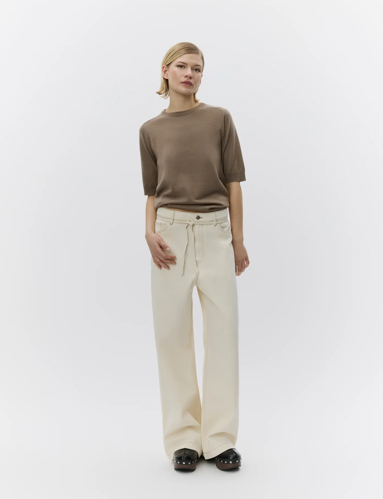 Elijah - Nature denim Bukser