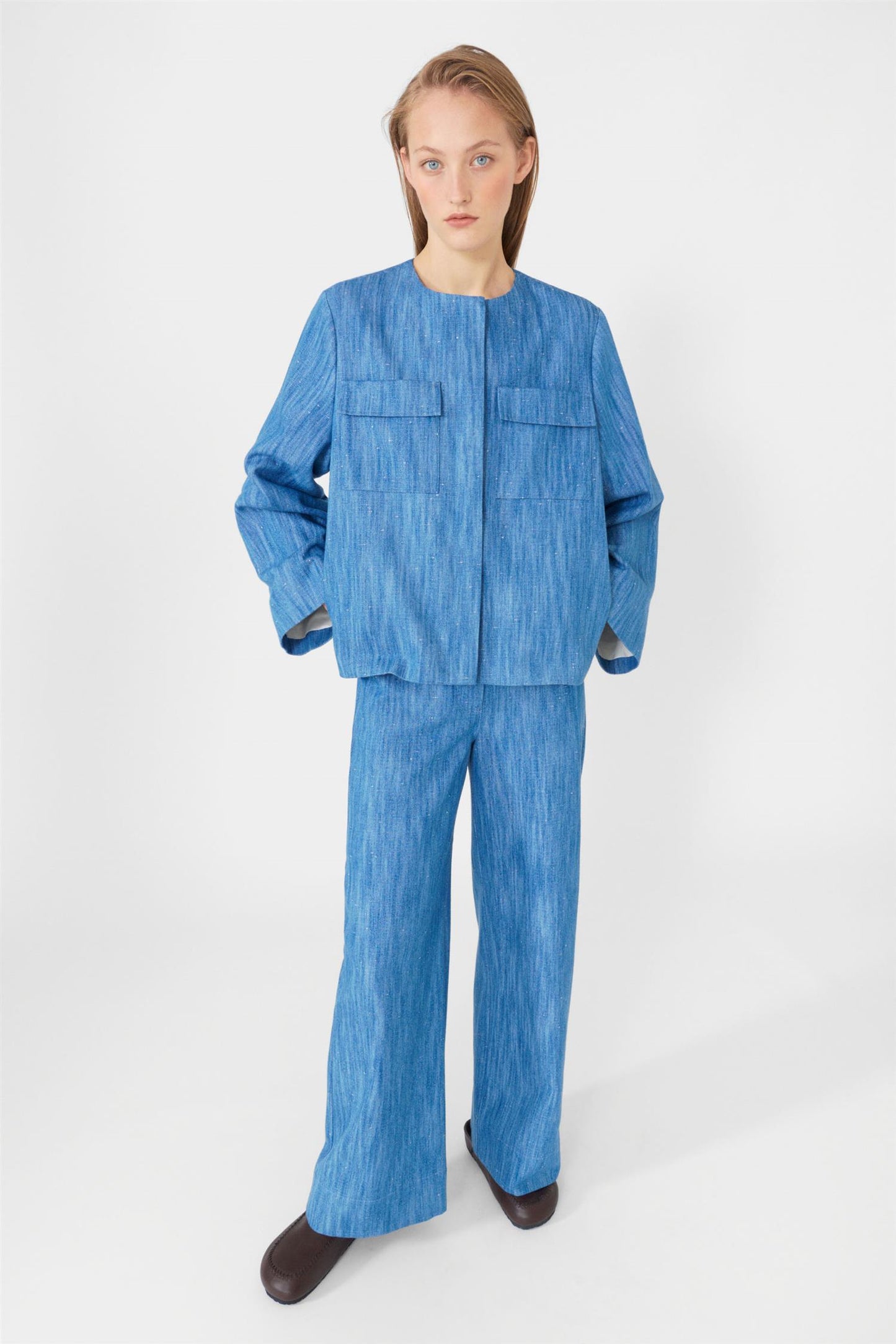 Harvey Pants Denim Blue Bukser