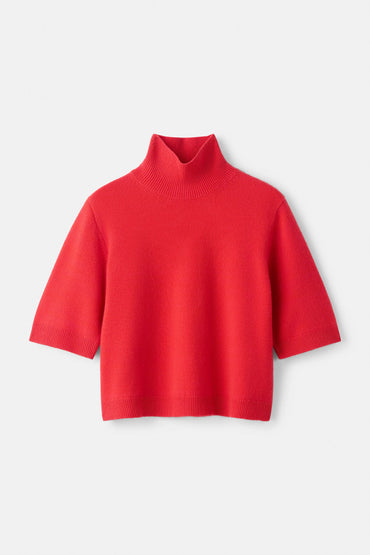 Short Sleeve Turtleneck