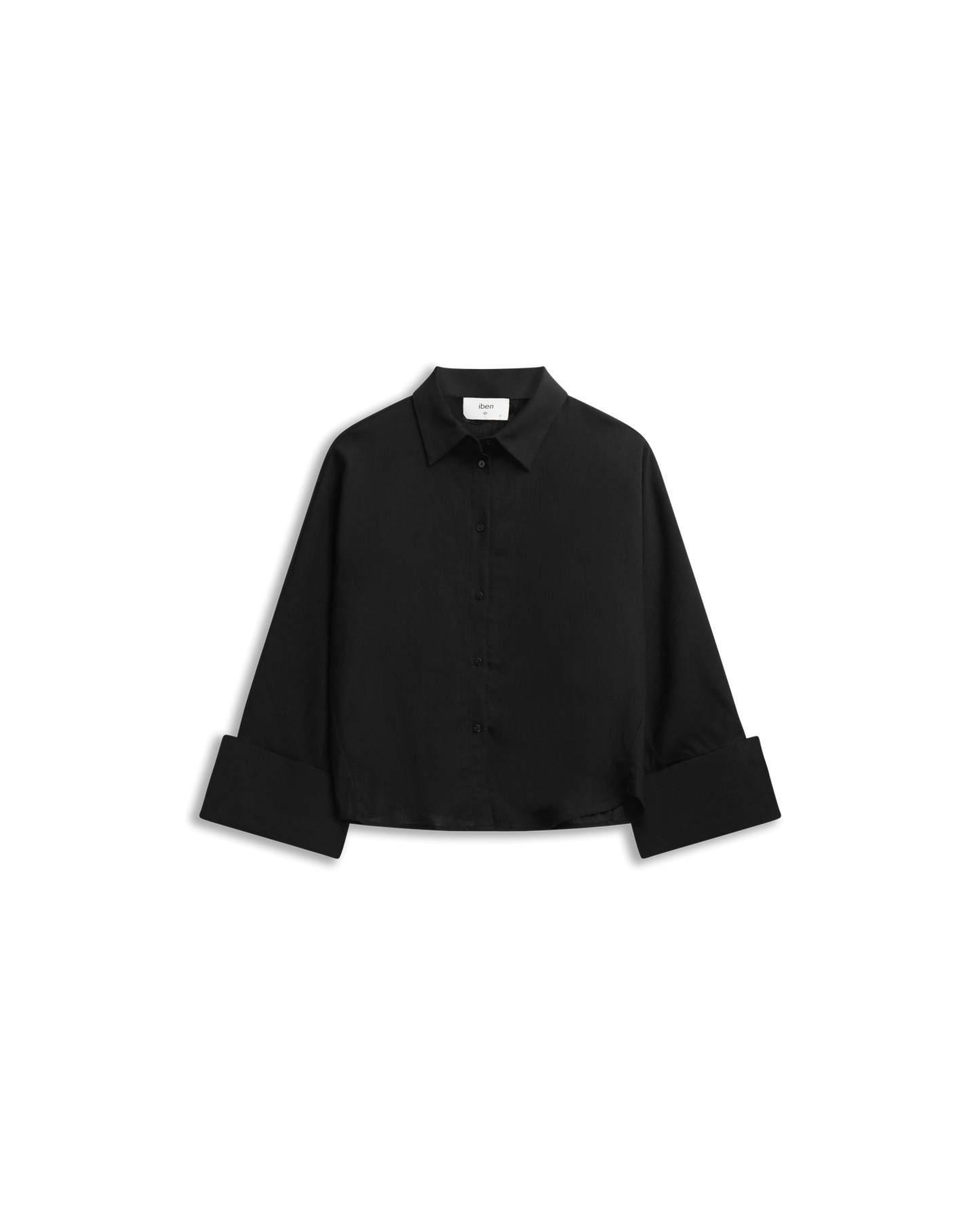 Atari Linen Shirt Black Bluser