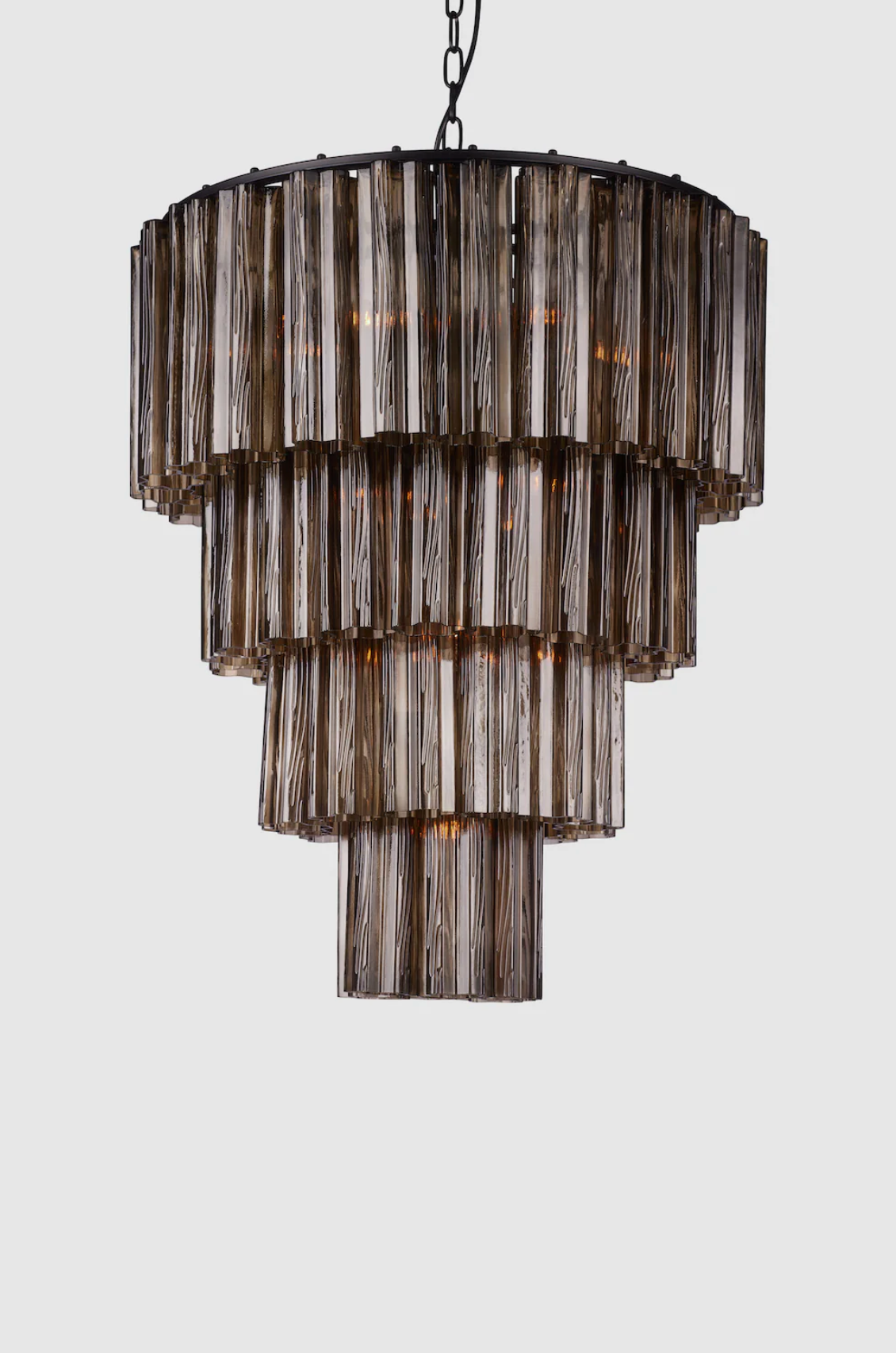 Fontaine Chandelier L Brown Lamper