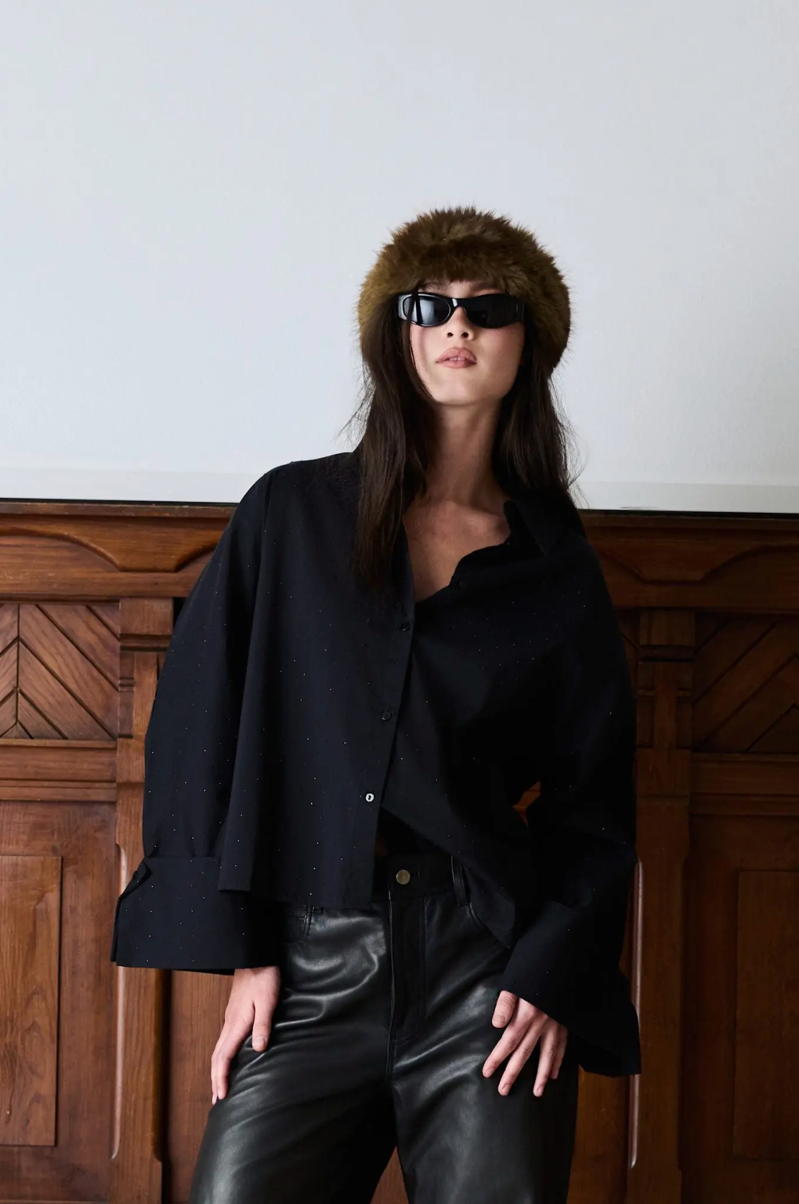 Atari Embellish Shirt Black Bluser