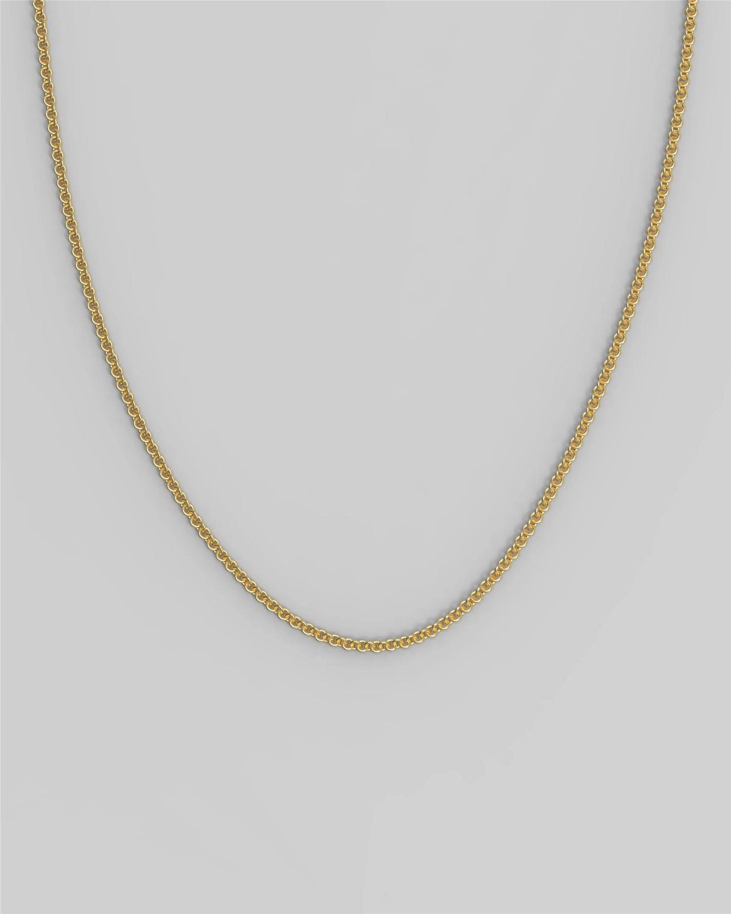 Smykker | Anker Chain 44cm Pleated