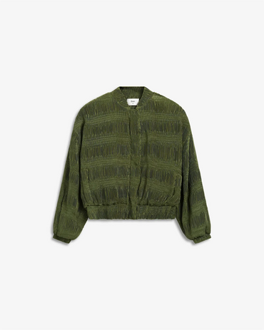 Wave Bomber Leaf Green Jakker