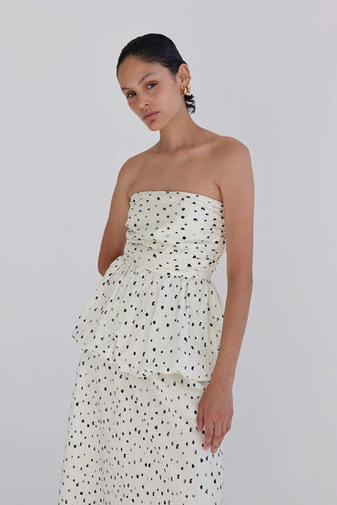 Bluser | Tiffany Top White