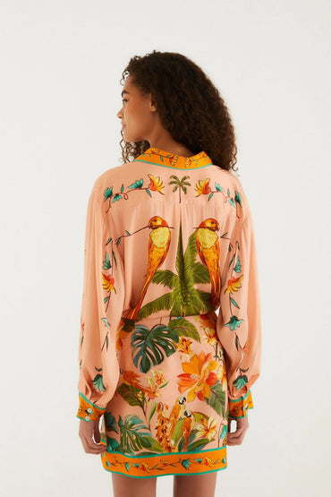 Skjørt | Birds Mini Skirt