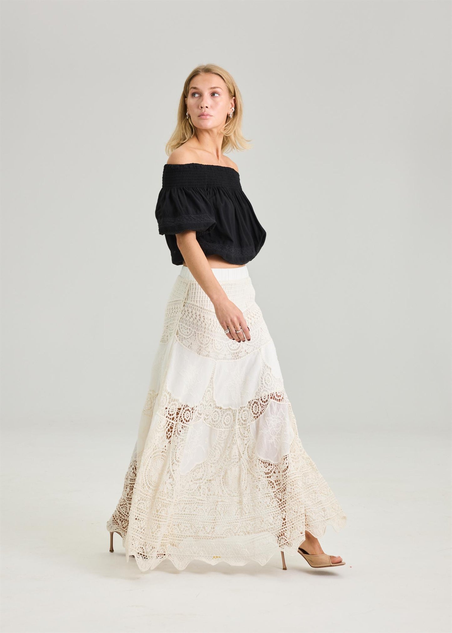 Skjørt | Bohe Skirt Cream