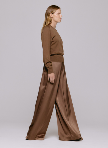 Celia Trousers Brown Bukser