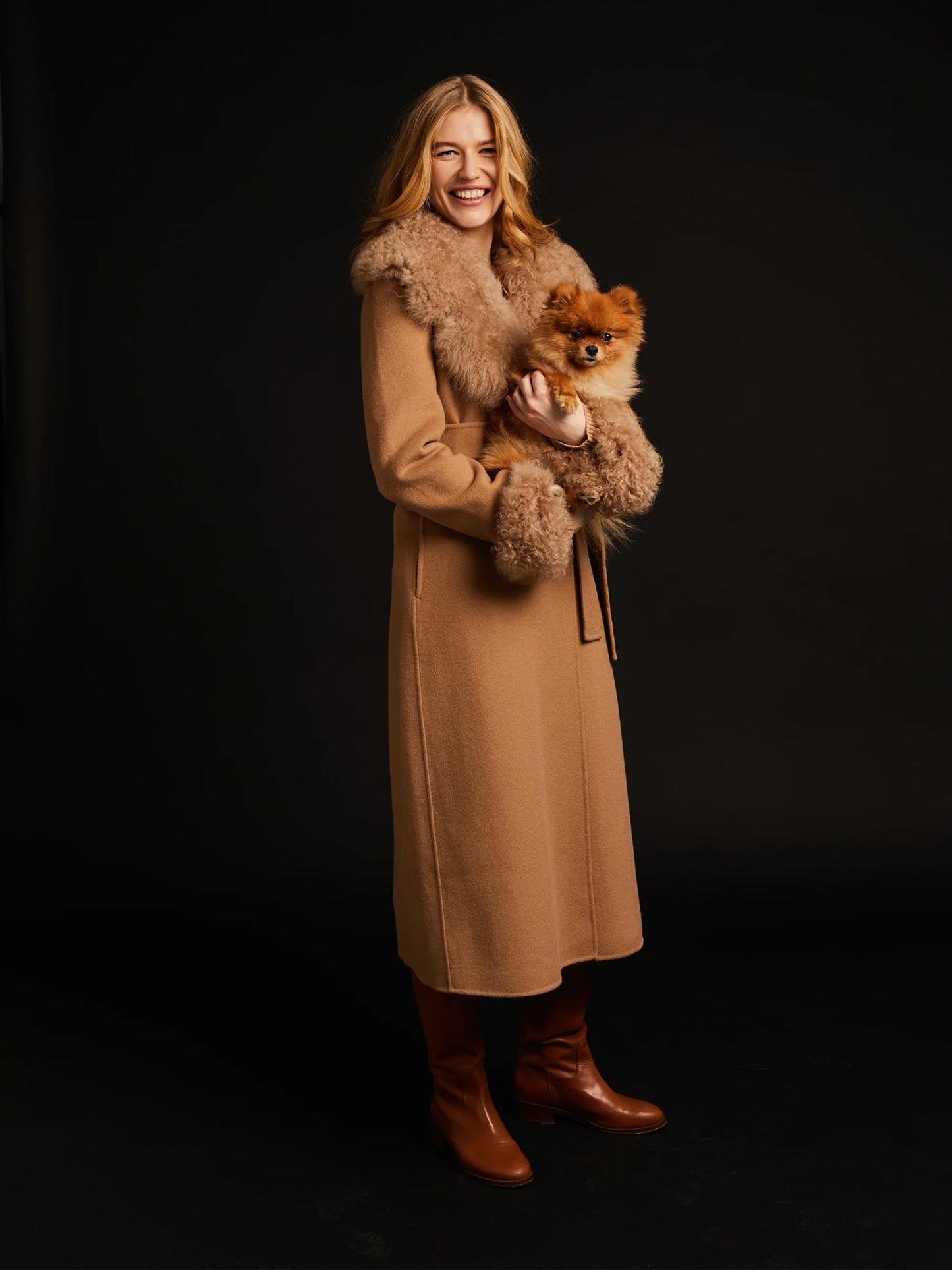 Lumilla Wool Coat Sand Beige
