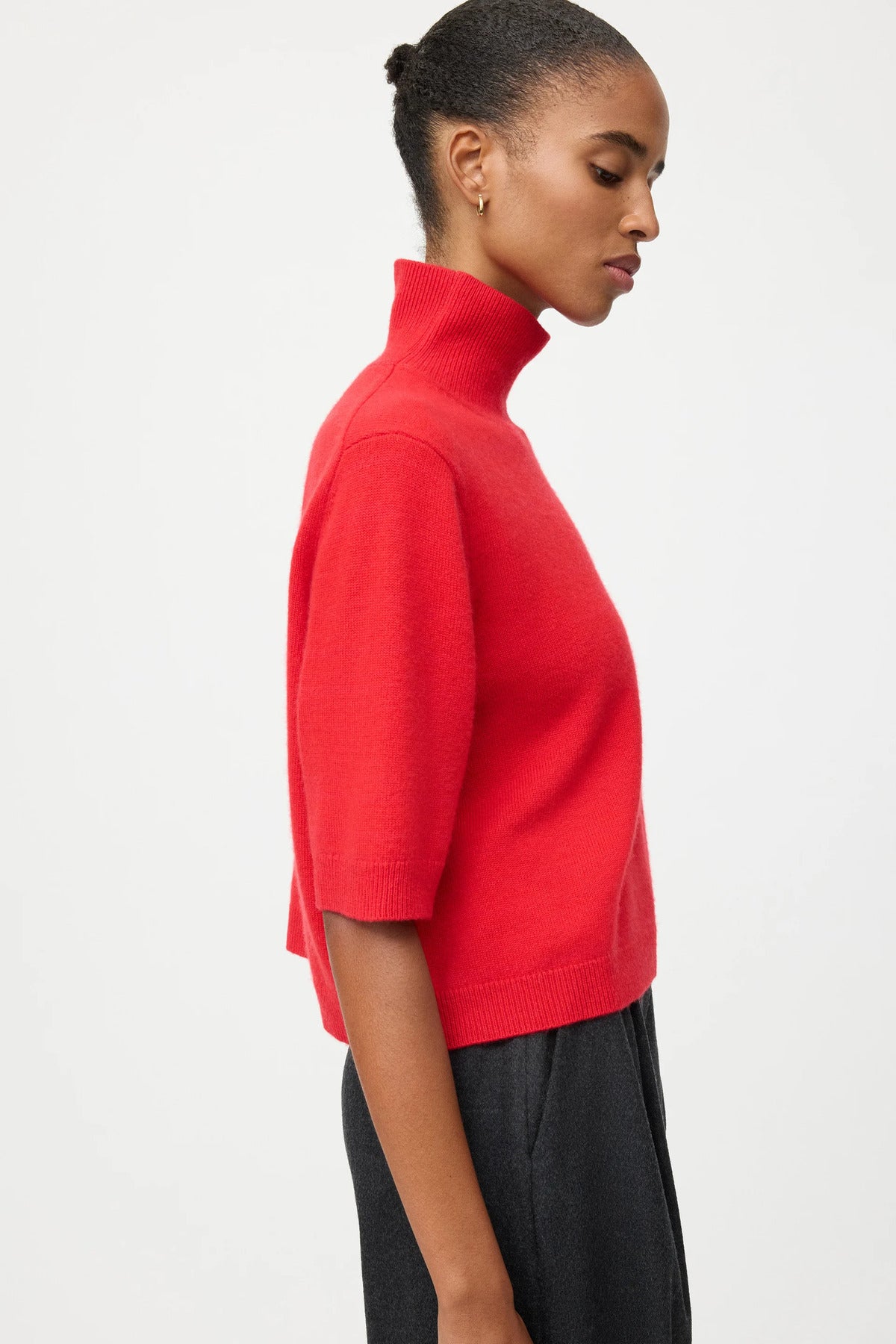 Short Sleeve Turtleneck