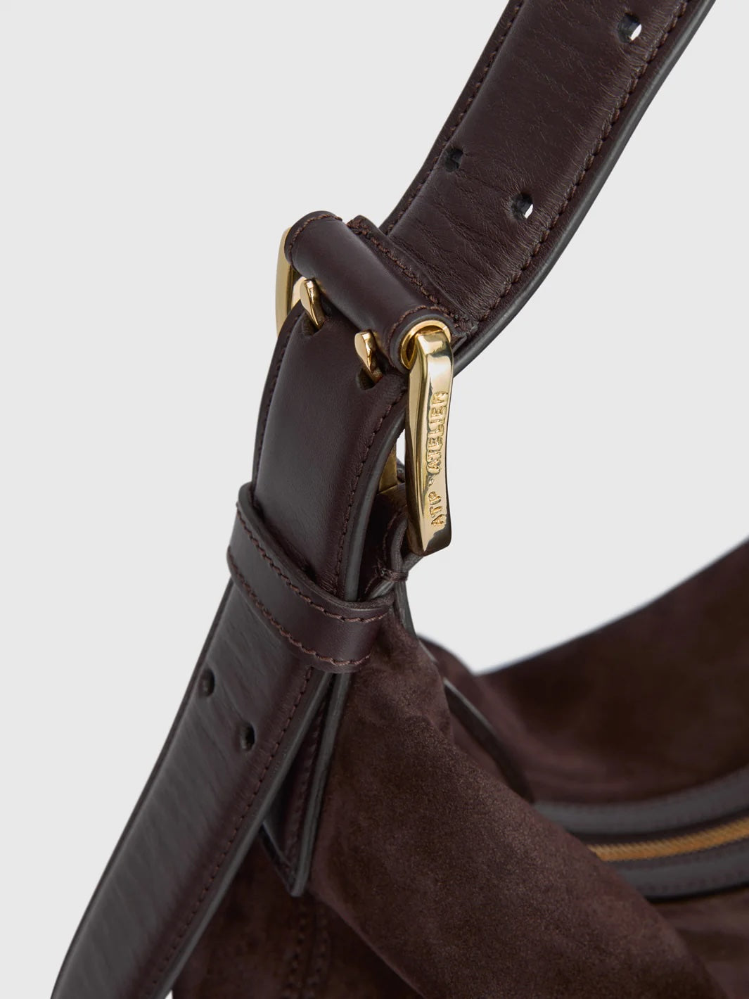 Bassano Walnut Suede Tote Bag Vesker