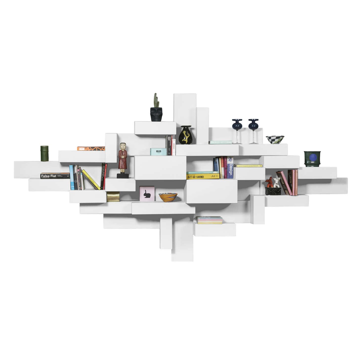 PRIMITIVE BOOKSHELF WHITE Hyller