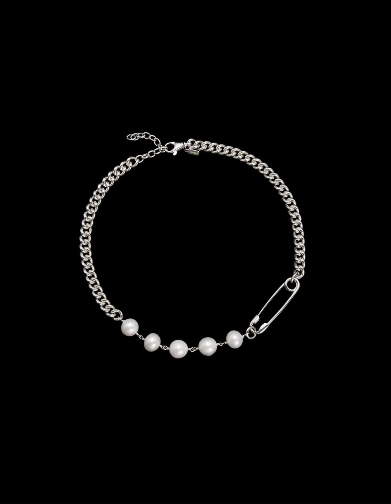 Rebel Necklace Silver Smykker