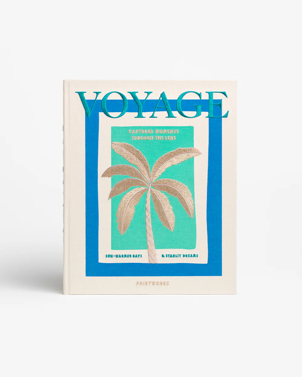 Embroidered Photo Album - Voyage