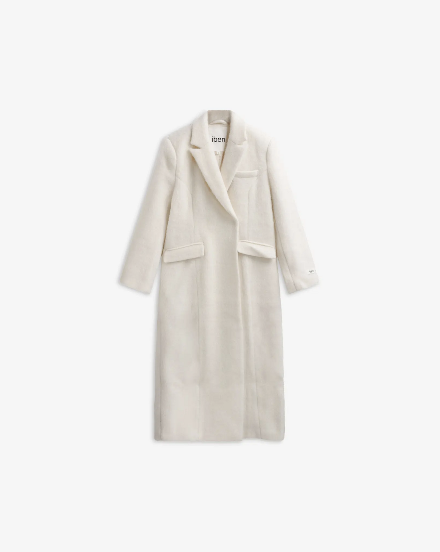 Plush Coat Offwhite Kåper
