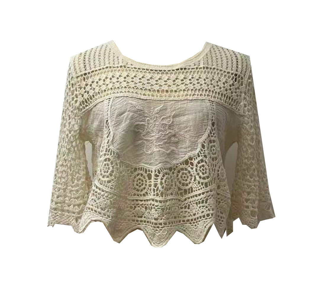 Bohe Blouse Cream