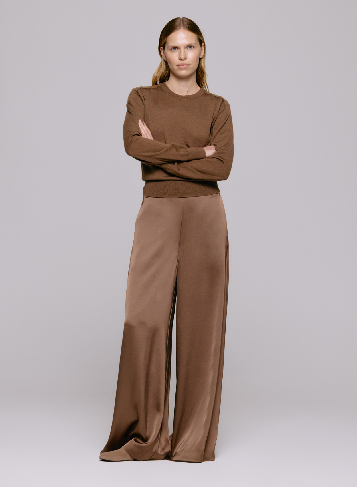 Celia Trousers Brown Bukser