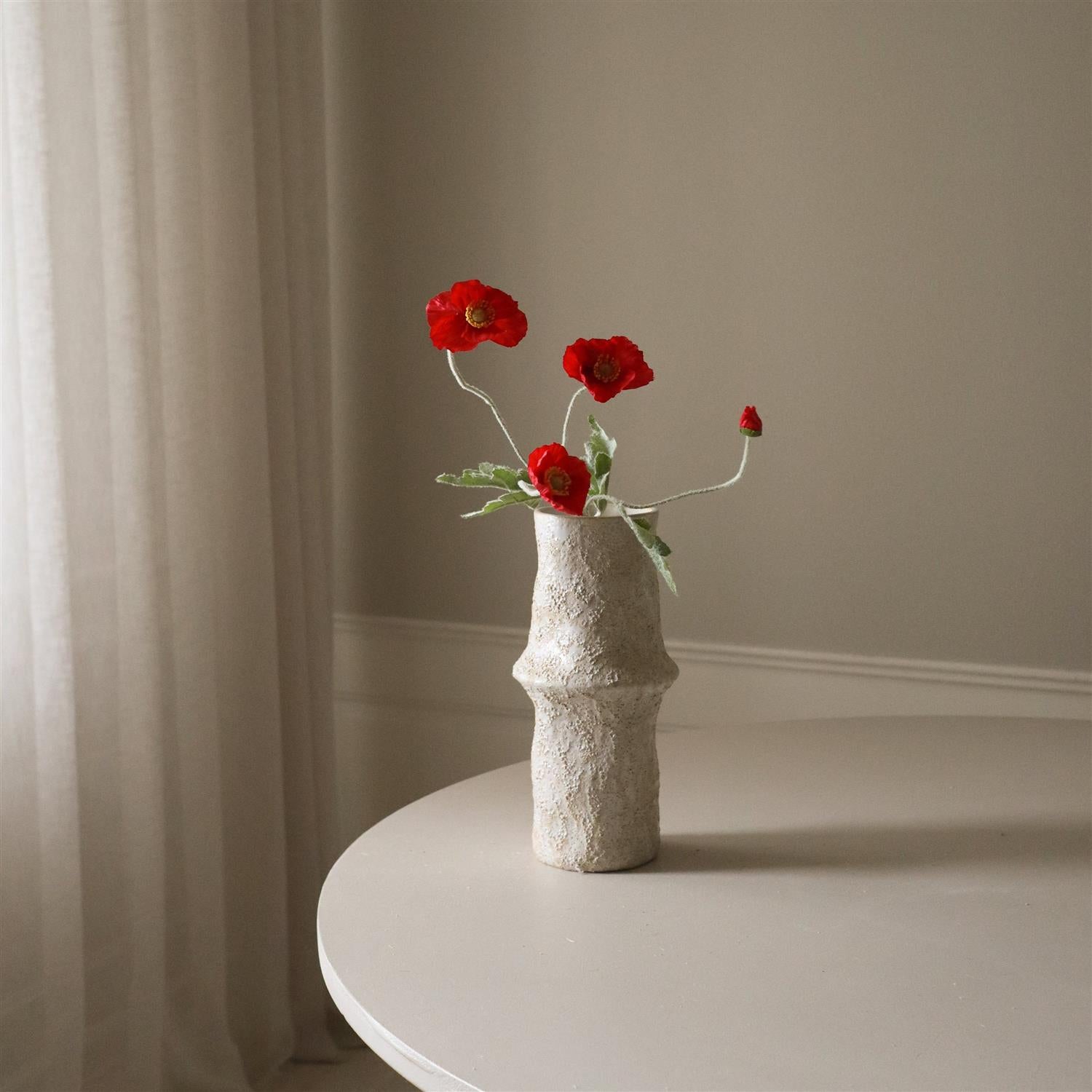 Red Poppy Flower Blomster