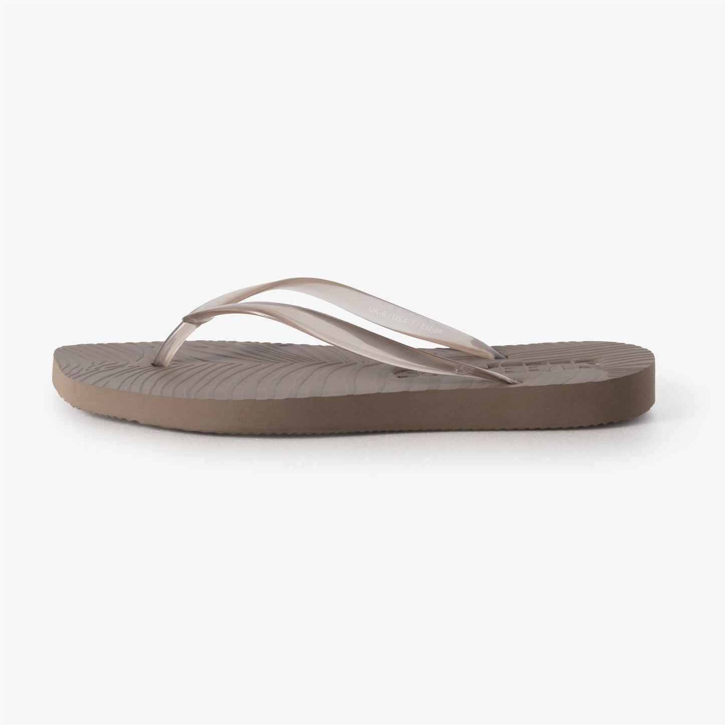 Sko | TAPERED - Sand Transparent