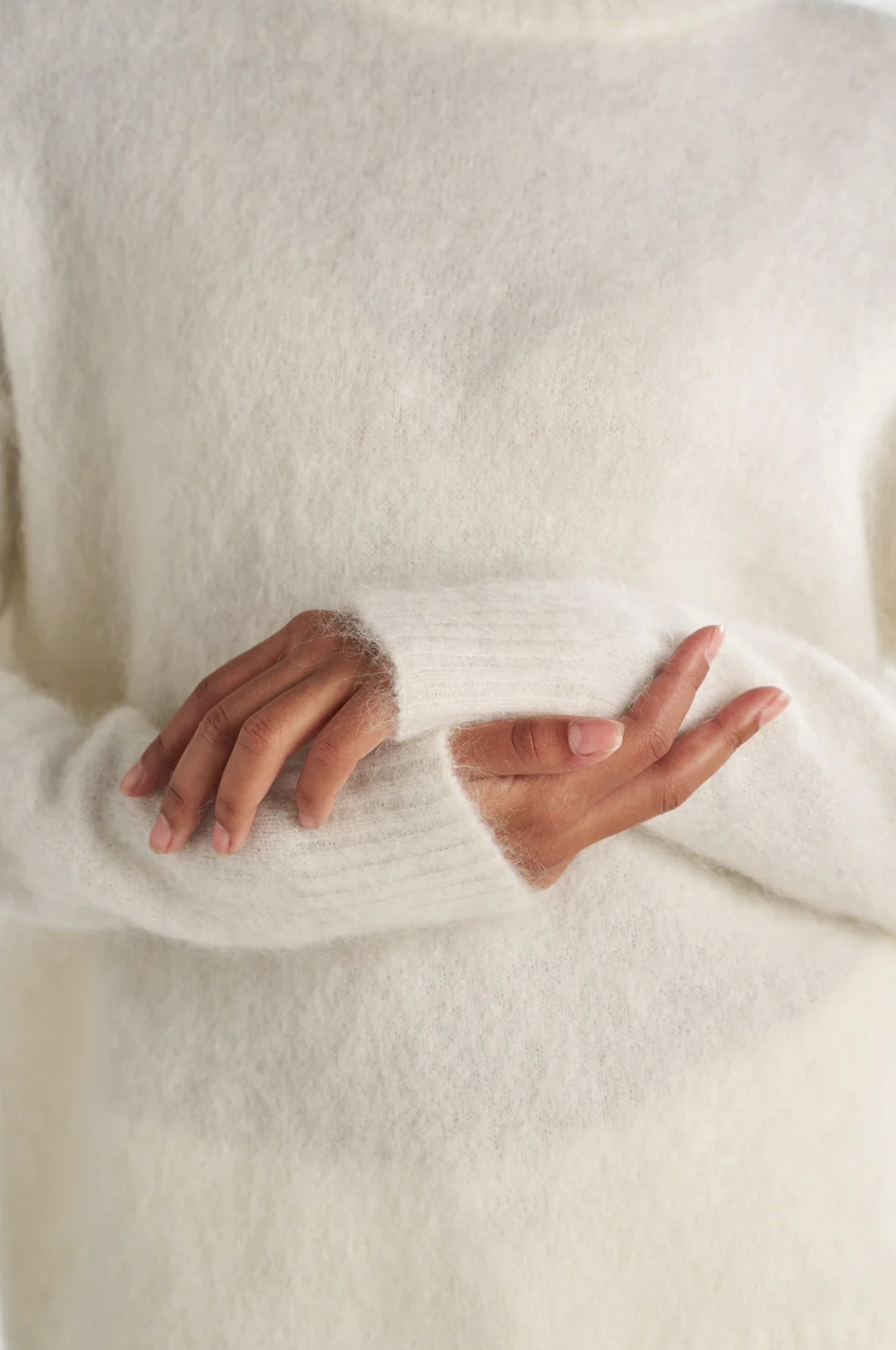 Oda Sweater Off White Gensere