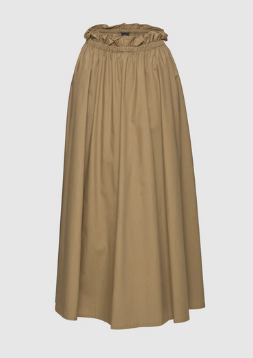 Daija Poplin Skirt Wood Skjørt