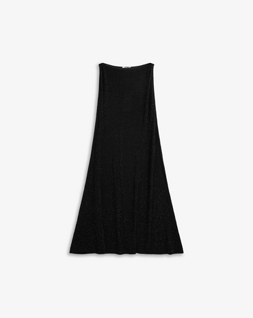 Luxe Sequin Skirt Black Skjørt