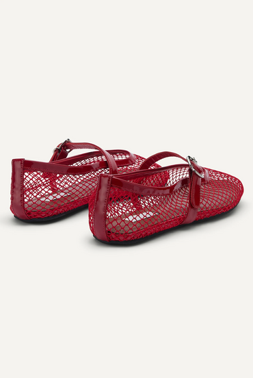 Evelyn Shoes Red Sko