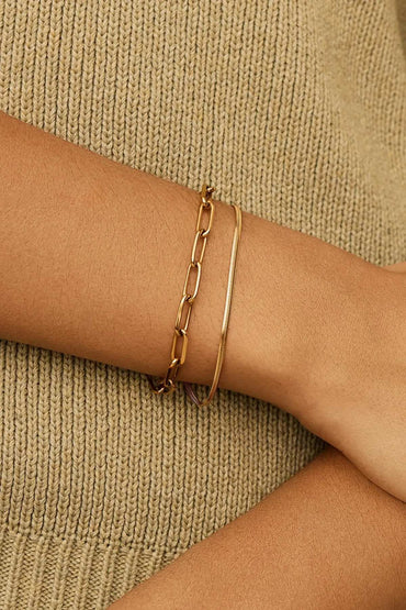 Classic Paperclip Chain Bracelet