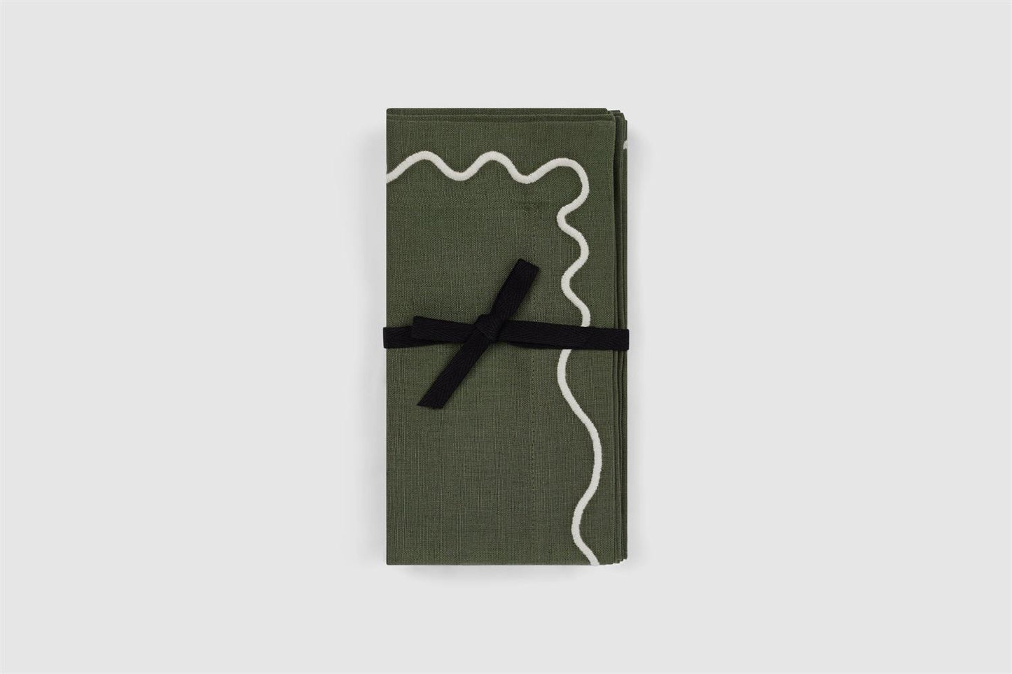 Jules Napkin 4pk Forest Green Dekor