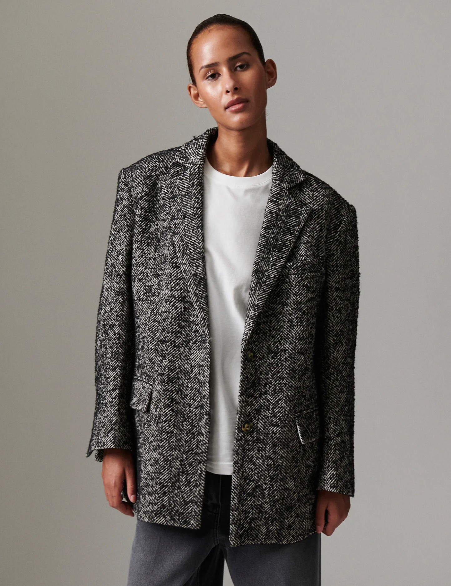 Blazere | Martha Heavy Slub Wool Black