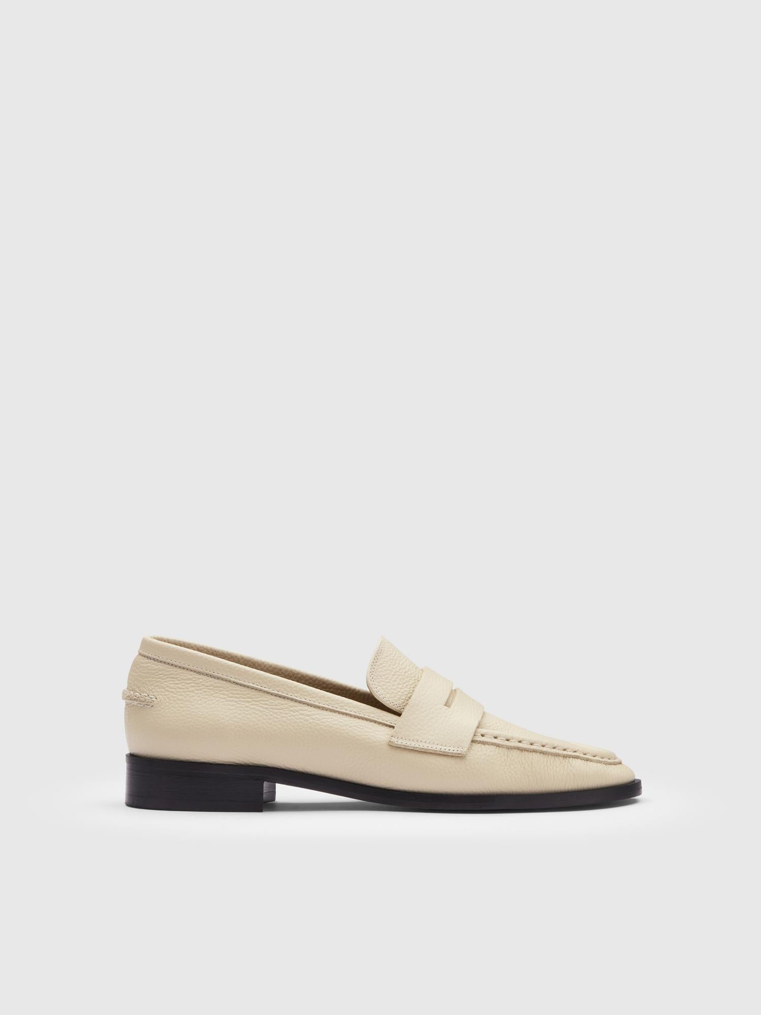 Airola Mandorla Grained Calf Loafers Sko