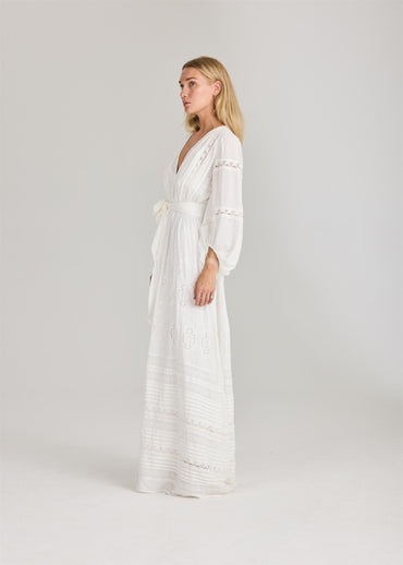 Kjoler | Lita Maxi Dress White