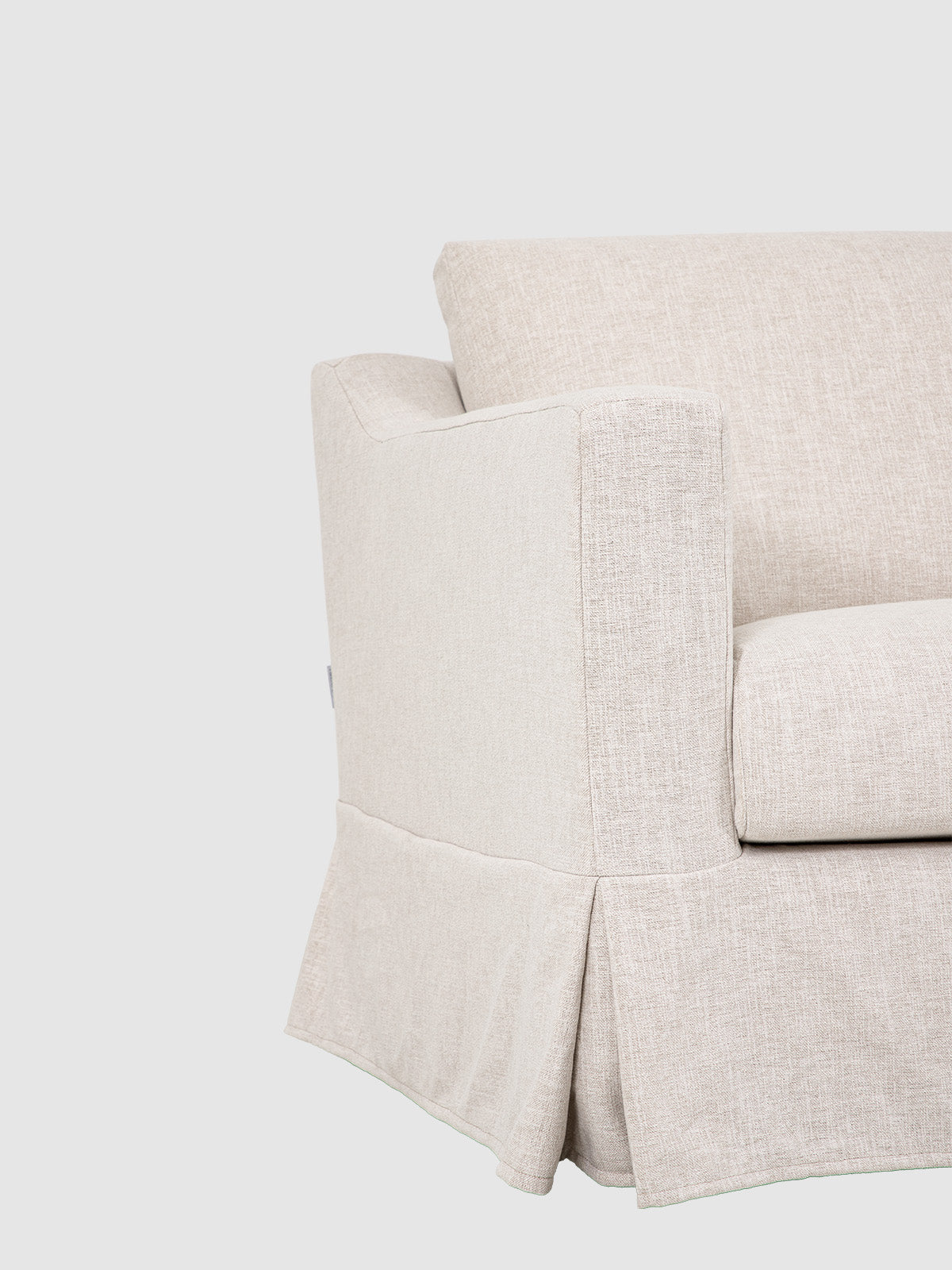 Eden Sofa 3 sits Pale Sand Sofa